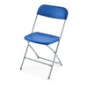 Atlas Commercial Products Titan Series™ Blue Plastic Folding Chair PFC7BL